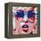 Pop Star 3-Abstract Graffiti-Framed Premier Image Canvas