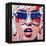 Pop Star 3-Abstract Graffiti-Framed Premier Image Canvas