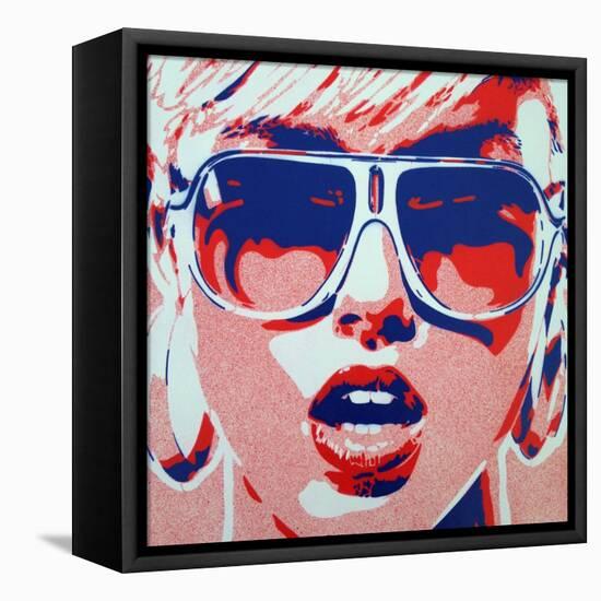 Pop Star 3-Abstract Graffiti-Framed Premier Image Canvas