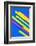 Pop Straws Collection - Blue & Colourful-Philippe Hugonnard-Framed Photographic Print