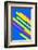 Pop Straws Collection - Blue & Colourful-Philippe Hugonnard-Framed Photographic Print