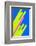 Pop Straws Collection - Blue & Green II-Philippe Hugonnard-Framed Photographic Print