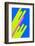 Pop Straws Collection - Blue & Green II-Philippe Hugonnard-Framed Photographic Print