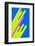 Pop Straws Collection - Blue & Green II-Philippe Hugonnard-Framed Photographic Print