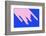 Pop Straws Collection - Blue & Light Pink-Philippe Hugonnard-Framed Photographic Print