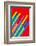 Pop Straws Collection - Colourful & Red-Philippe Hugonnard-Framed Photographic Print