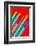 Pop Straws Collection - Colourful & Red-Philippe Hugonnard-Framed Photographic Print