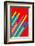 Pop Straws Collection - Colourful & Red-Philippe Hugonnard-Framed Photographic Print