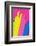 Pop Straws Collection - Dark Pink & Colourful-Philippe Hugonnard-Framed Photographic Print