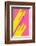 Pop Straws Collection - Dark Pink & Yellow-Philippe Hugonnard-Framed Photographic Print