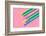 Pop Straws Collection - Light Pink & Colourful-Philippe Hugonnard-Framed Photographic Print