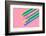 Pop Straws Collection - Light Pink & Colourful-Philippe Hugonnard-Framed Photographic Print