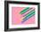 Pop Straws Collection - Light Pink & Colourful-Philippe Hugonnard-Framed Photographic Print