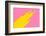 Pop Straws Collection - Light Pink & Yellow-Philippe Hugonnard-Framed Photographic Print