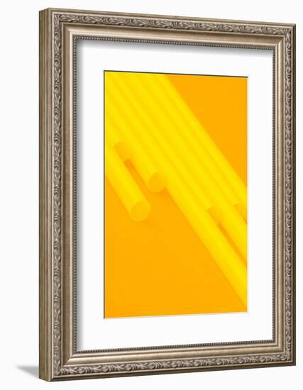 Pop Straws Collection - Orange & Yellow III-Philippe Hugonnard-Framed Photographic Print