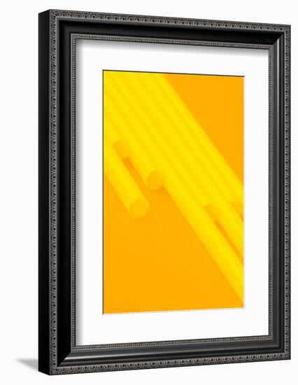 Pop Straws Collection - Orange & Yellow III-Philippe Hugonnard-Framed Photographic Print