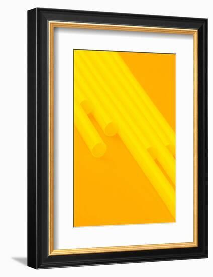 Pop Straws Collection - Orange & Yellow III-Philippe Hugonnard-Framed Photographic Print