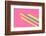 Pop Straws Collection - Pink & Colourful II-Philippe Hugonnard-Framed Photographic Print