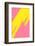 Pop Straws Collection - Pink & Yellow-Philippe Hugonnard-Framed Photographic Print