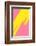 Pop Straws Collection - Pink & Yellow-Philippe Hugonnard-Framed Photographic Print