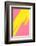 Pop Straws Collection - Pink & Yellow-Philippe Hugonnard-Framed Photographic Print