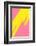 Pop Straws Collection - Pink & Yellow-Philippe Hugonnard-Framed Photographic Print