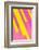 Pop Straws Collection - Pink & Yellow-Philippe Hugonnard-Framed Photographic Print