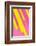 Pop Straws Collection - Pink & Yellow-Philippe Hugonnard-Framed Photographic Print