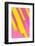 Pop Straws Collection - Pink & Yellow-Philippe Hugonnard-Framed Photographic Print