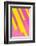 Pop Straws Collection - Pink & Yellow-Philippe Hugonnard-Framed Photographic Print