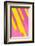 Pop Straws Collection - Pink & Yellow-Philippe Hugonnard-Framed Photographic Print