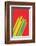 Pop Straws Collection - Red & Colourful-Philippe Hugonnard-Framed Photographic Print