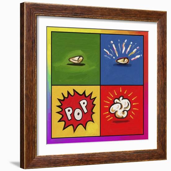 Popcorn Pop-Howie Green-Framed Giclee Print