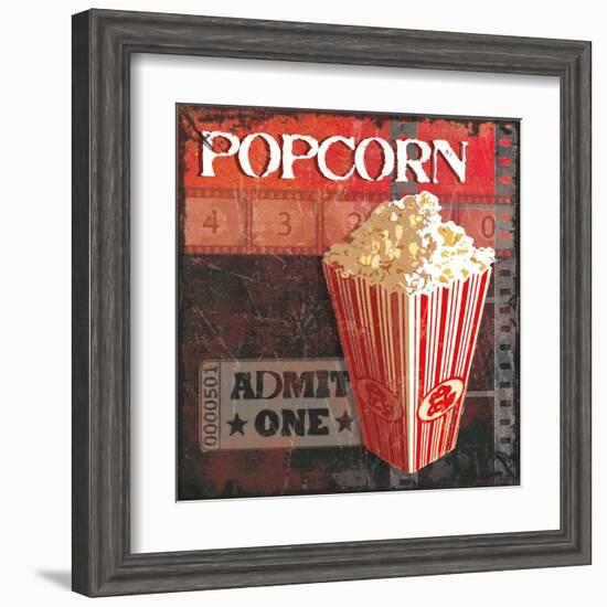 Popcorn Time-Sandra Smith-Framed Art Print