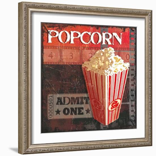 Popcorn Time-Sandra Smith-Framed Art Print