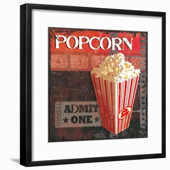 Popcorn Time-Sandra Smith-Framed Art Print