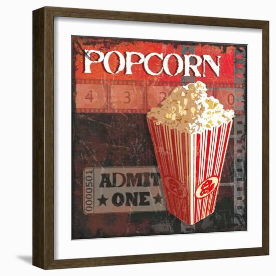 Popcorn Time-Sandra Smith-Framed Art Print