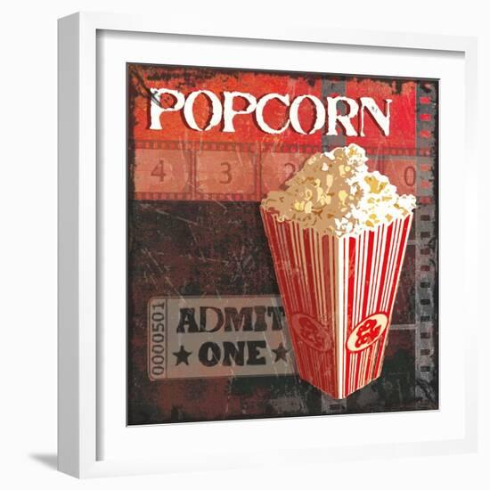 Popcorn Time-Sandra Smith-Framed Premium Giclee Print