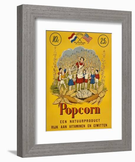 Popcorn-null-Framed Premium Giclee Print