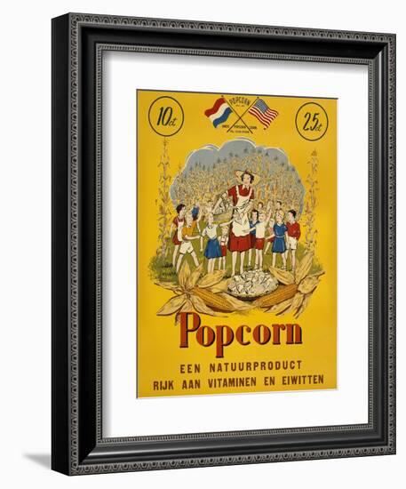 Popcorn-null-Framed Premium Giclee Print