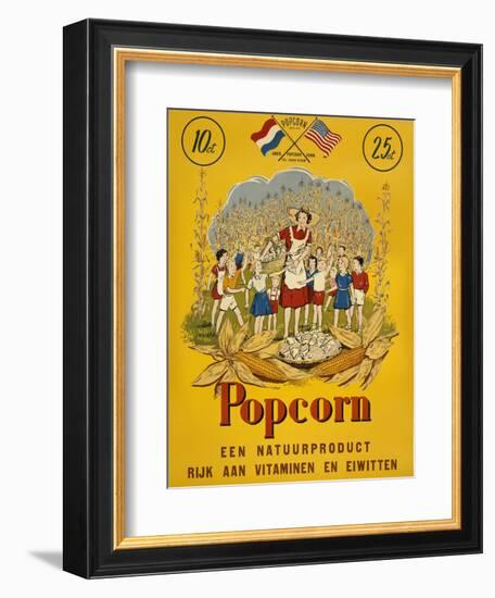 Popcorn-null-Framed Premium Giclee Print