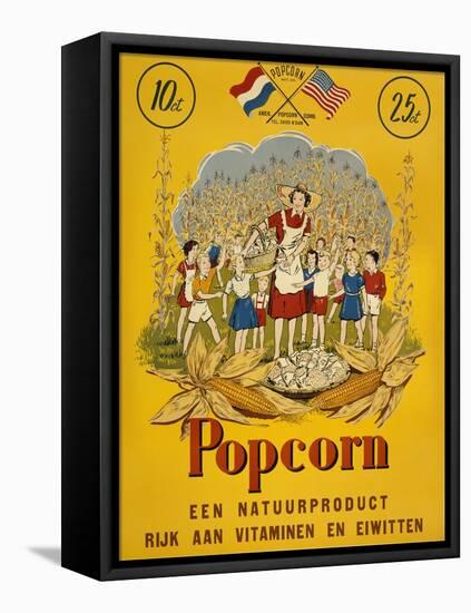 Popcorn-null-Framed Premier Image Canvas