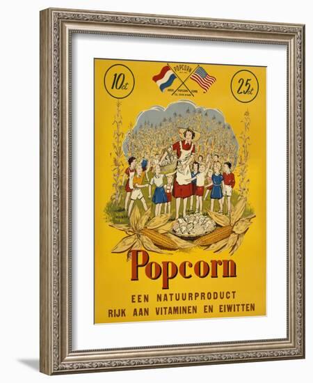 Popcorn-null-Framed Giclee Print