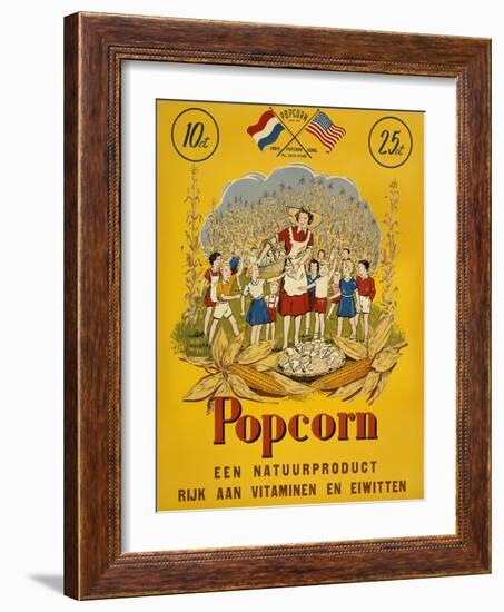 Popcorn-null-Framed Giclee Print