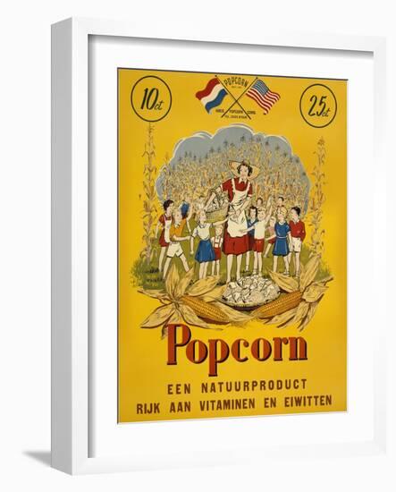 Popcorn-null-Framed Giclee Print