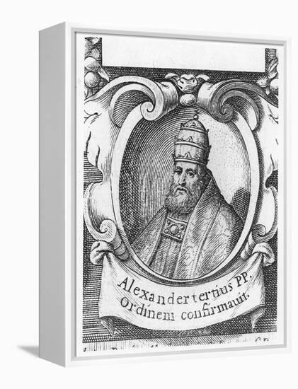 Pope Alexander III-null-Framed Premier Image Canvas