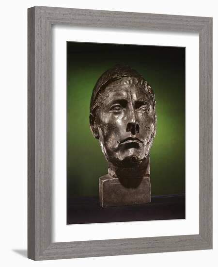 Pope Benedict Xv, 1915 (Bronze)-Auguste Rodin-Framed Giclee Print
