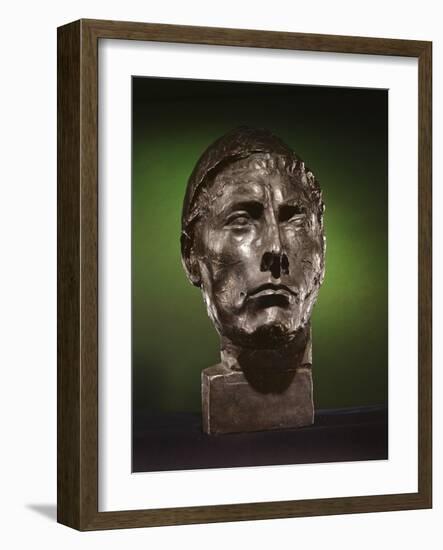 Pope Benedict Xv, 1915 (Bronze)-Auguste Rodin-Framed Giclee Print