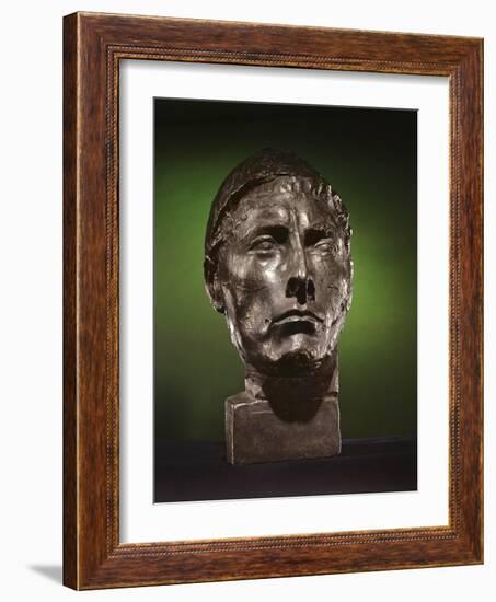 Pope Benedict Xv, 1915 (Bronze)-Auguste Rodin-Framed Giclee Print