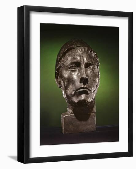 Pope Benedict Xv, 1915 (Bronze)-Auguste Rodin-Framed Giclee Print